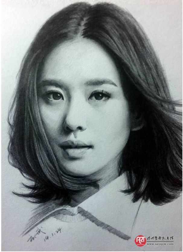 素描：头发的刻画方法