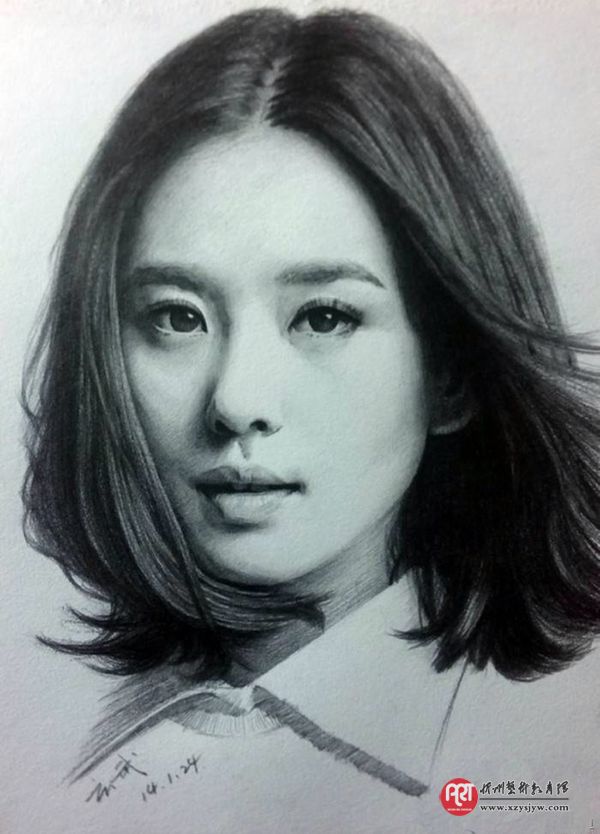 素描知识之头发的刻画方法