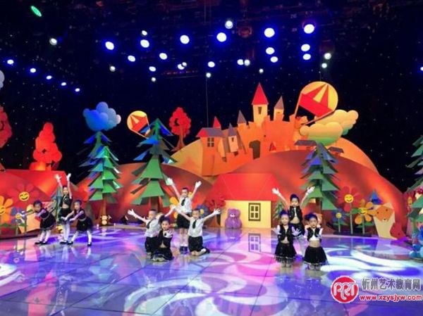 神池县英才舞蹈学校露脸CCTV少儿频道
