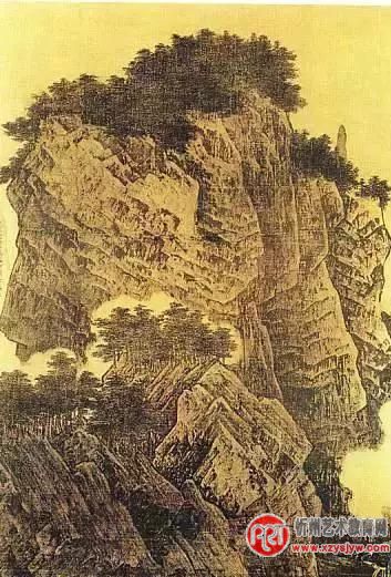张大千：画山最重皴法 