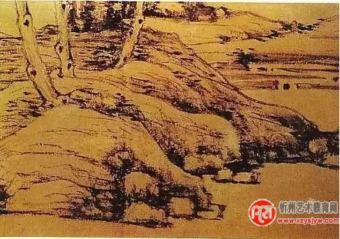 张大千：画山最重皴法 