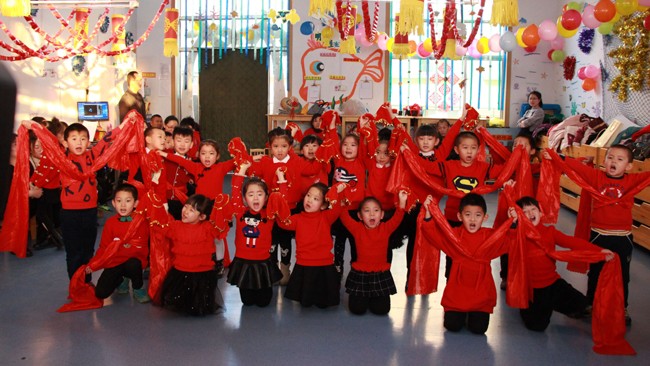 忻州市幼儿园举办喜迎新年活动