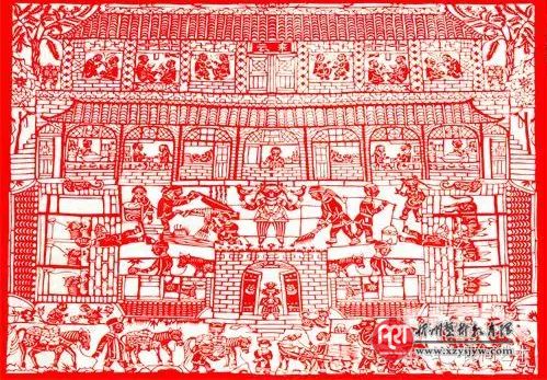 炫丽中阳剪纸