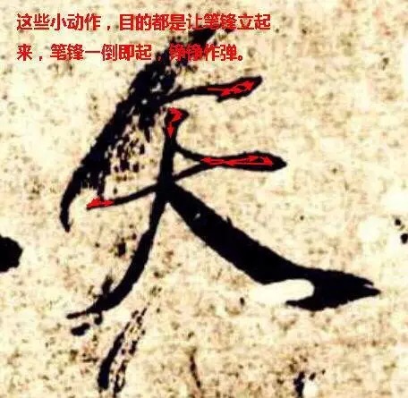学书法,笔尖的“小动作”要注意