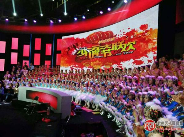 砂河蓝精灵舞蹈培训中心荣登元宵晚会大舞台