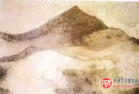 张大千：画山最重皴法 