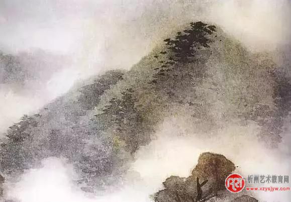 张大千：画山最重皴法 