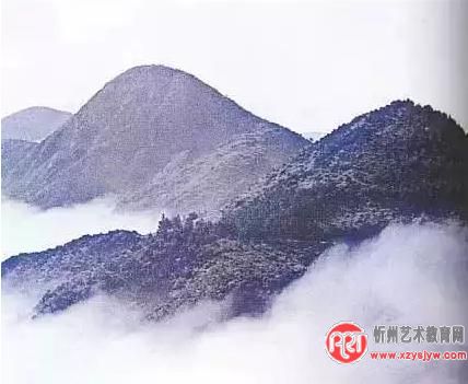 张大千：画山最重皴法 