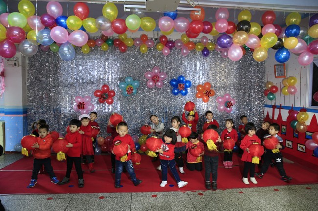 忻州市幼儿园举办喜迎新年活动