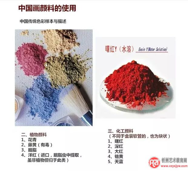 学海：中国画颜料的使用技巧