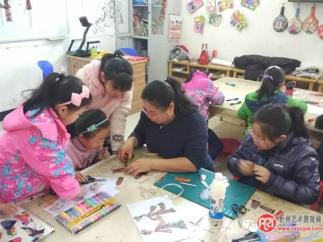 静乐：尚艺美术培训中心成功举办首届“皮影”艺术节