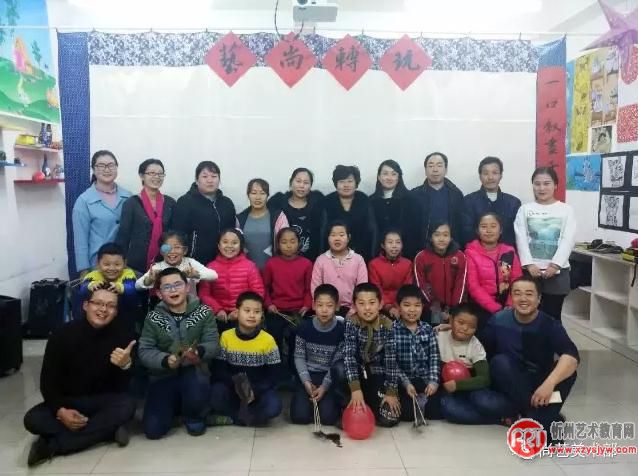 静乐：尚艺美术培训中心成功举办首届“皮影”艺术节