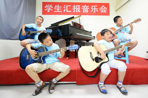 博雅音乐培训中心2015汇报音乐会丰富多彩