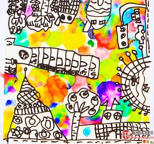 让孩子画出属于自己的画!