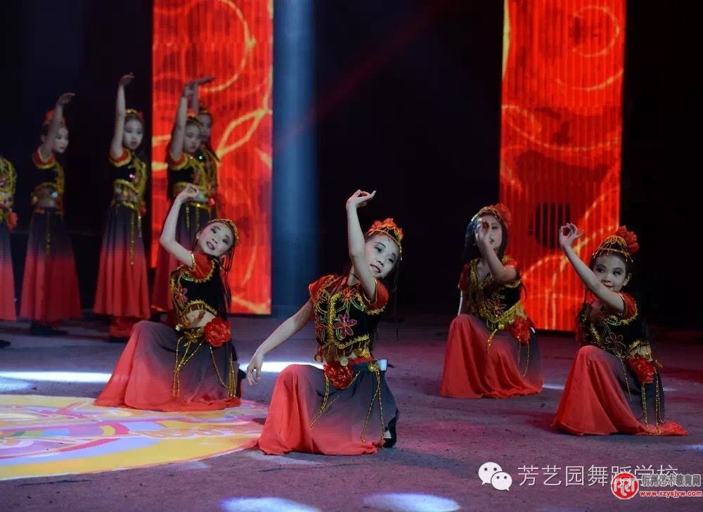 宁武芳艺园舞蹈学校参加山西电视台六一晚会录制
