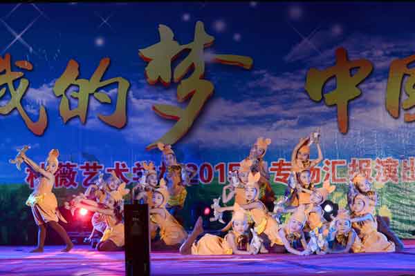 杜薇艺术学校“我的梦 中国梦”文艺汇演异彩纷呈