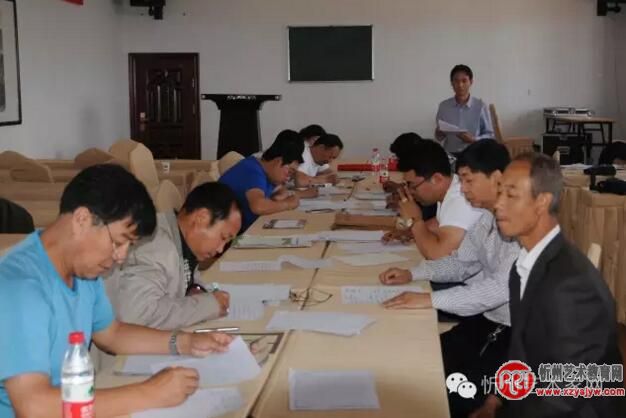 忻州首届硬笔书法大赛评审正式启动
