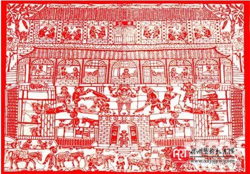 炫丽中阳剪纸