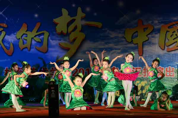 杜薇艺术学校“我的梦 中国梦”文艺汇演异彩纷呈