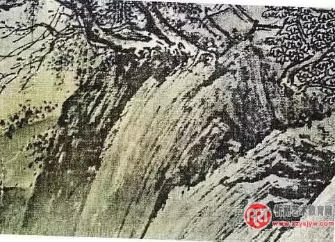 张大千：画山最重皴法 