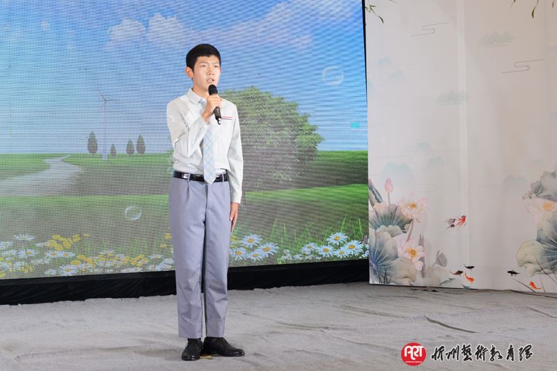 语言艺术表演：《相约第一百个春天》 表演：高振天 选送：杜薇艺校·“魔橙”语言中心