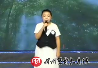 作品：《妈妈是棵大树》　 表演：樊雨嘉　 选送：宁武县妙语少儿口才培训机构